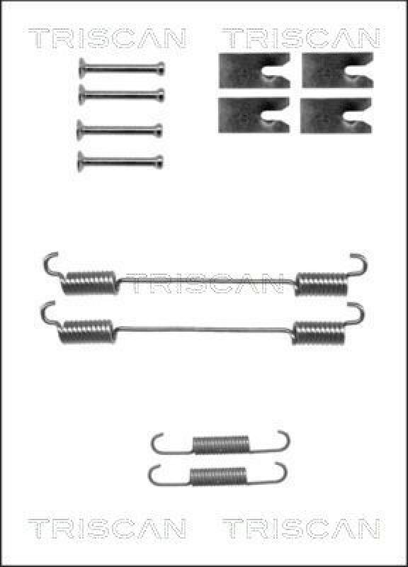 TRISCAN Accessory Kit, brake shoes