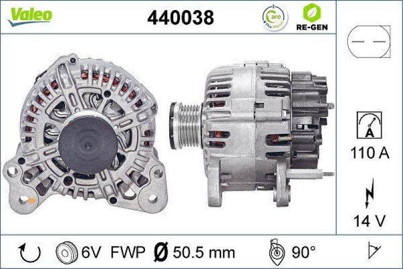 VALEO Generator VALEO RE-GEN AT