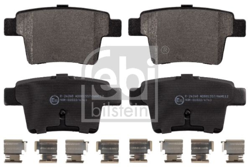 FEBI BILSTEIN Brake Pad Set, disc brake