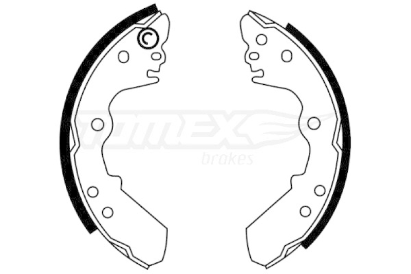 TOMEX Brakes Bremsbackensatz