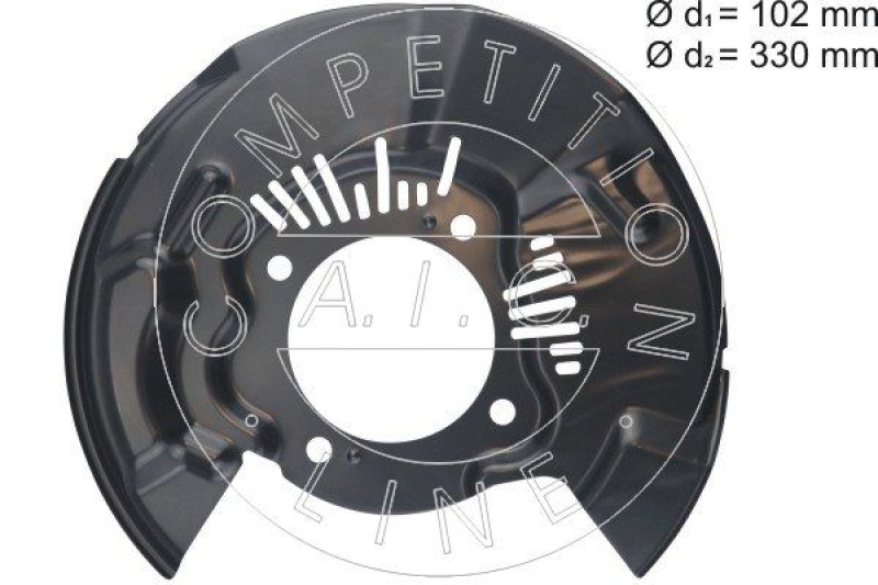 AIC Splash Panel, brake disc Original AIC Quality