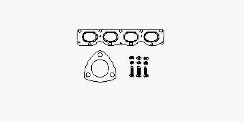 HJS Mounting Kit, catalytic converter