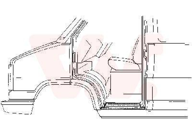 VAN WEZEL Einstiegblech