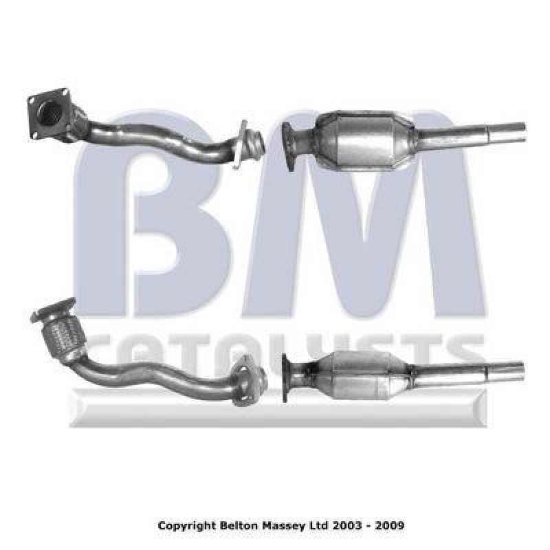 BM CATALYSTS Catalytic Converter Approved