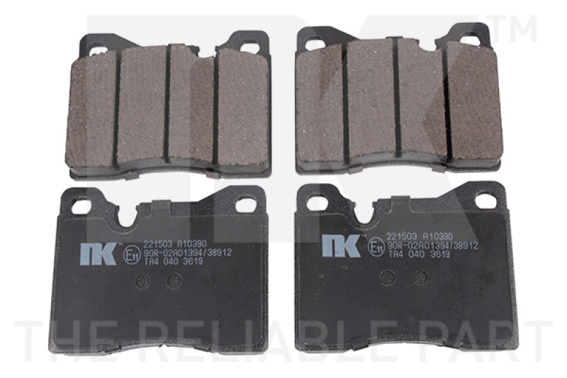 NK Brake Pad Set, disc brake