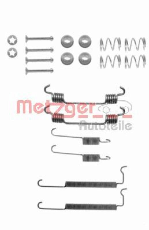 METZGER Accessory Kit, brake shoes