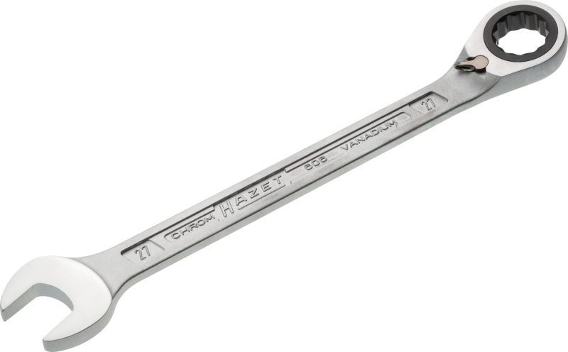 HAZET Ratchet Ring Open-ended Spanner