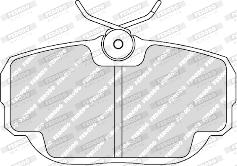 FERODO RACING Bremsbelagsatz, Scheibenbremse