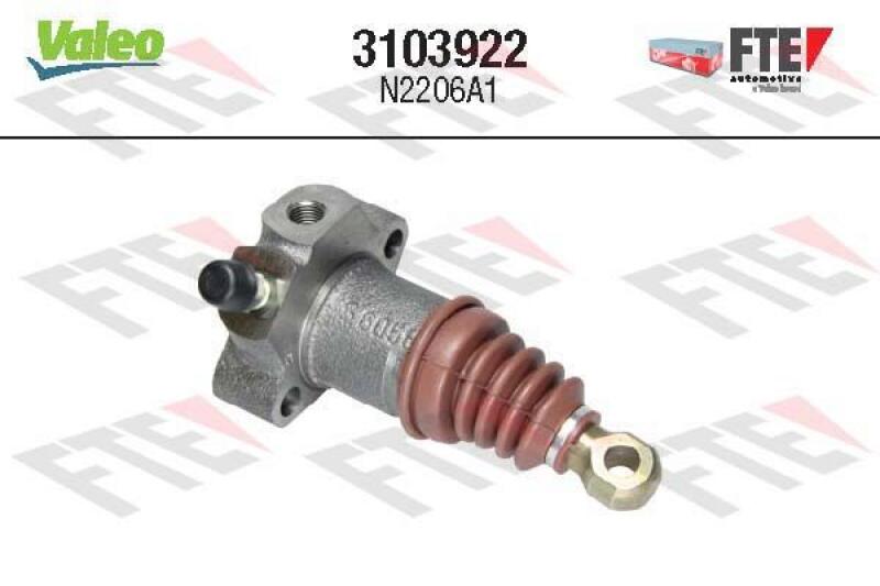 VALEO Nehmerzylinder, Kupplung FTE CLUTCH ACTUATION