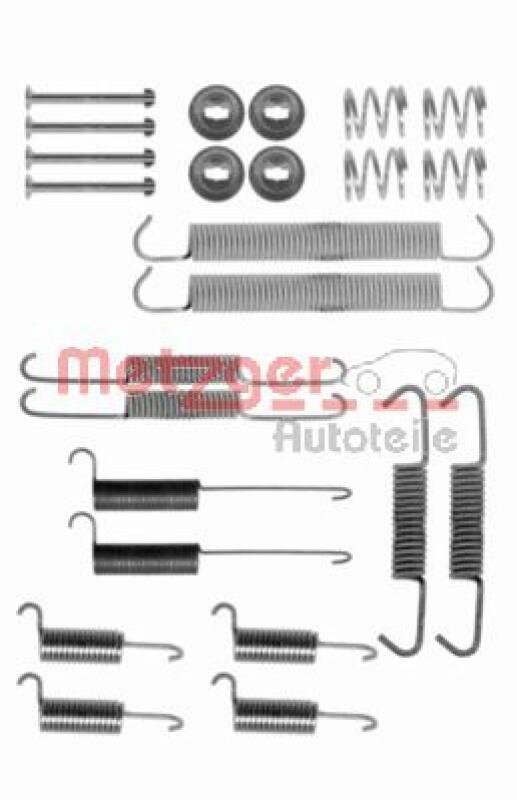 METZGER Accessory Kit, brake shoes