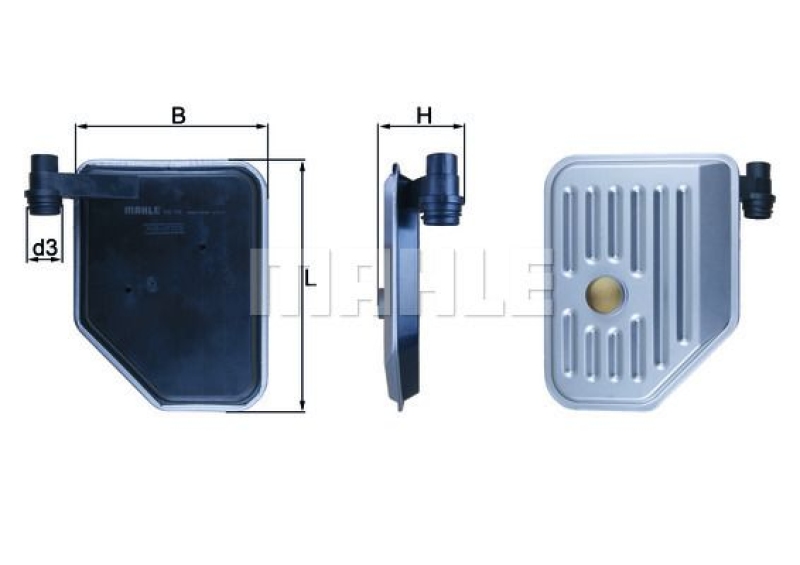 KNECHT Hydraulikfilter, Automatikgetriebe