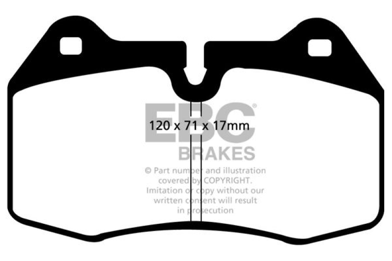 EBC Brakes Brake Pad Set, disc brake