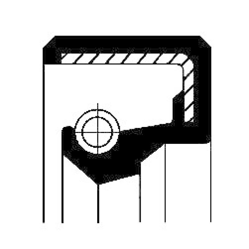 CORTECO Shaft Seal, automatic transmission