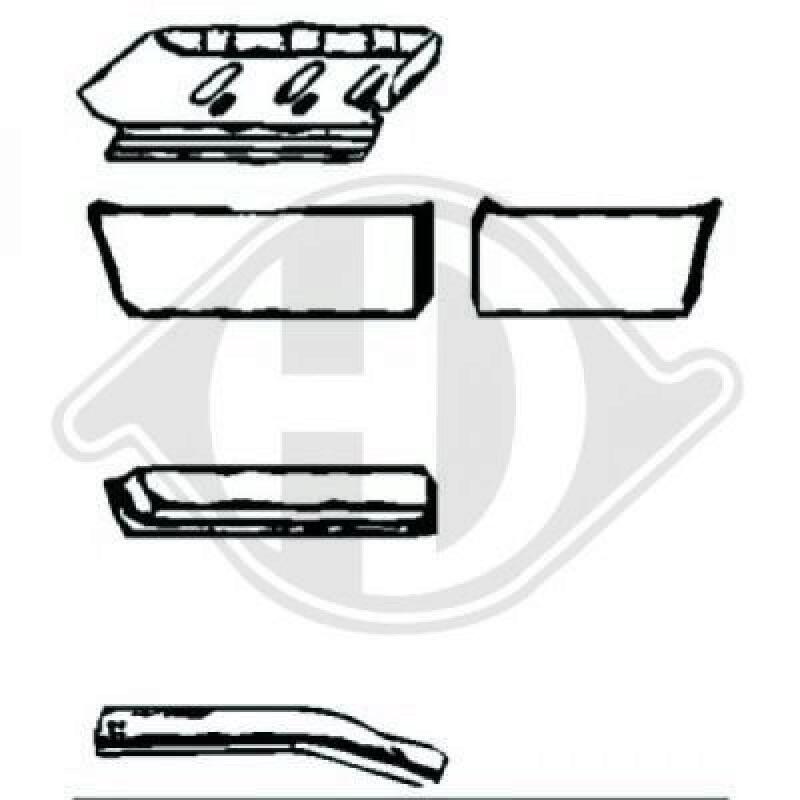 DIEDERICHS Foot Board, door sill