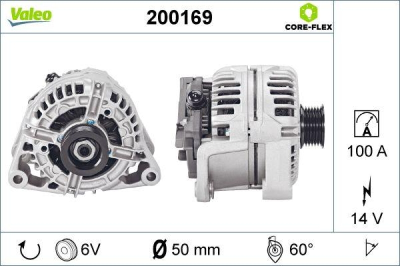 VALEO Generator VALEO CORE-FLEX