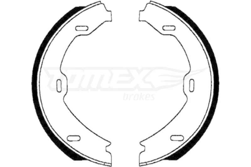 TOMEX Brakes Bremsbackensatz