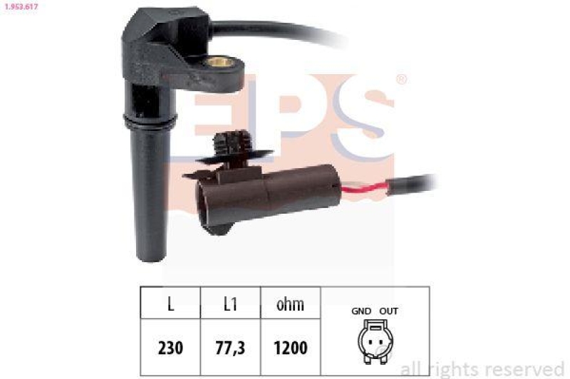 EPS Drehzahlsensor, Automatikgetriebe Made in Italy - OE Equivalent