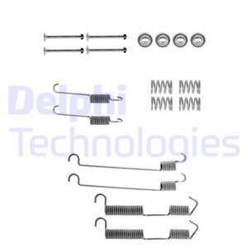 DELPHI Accessory Kit, brake shoes