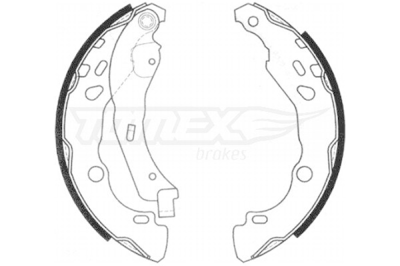 TOMEX Brakes Bremsbackensatz