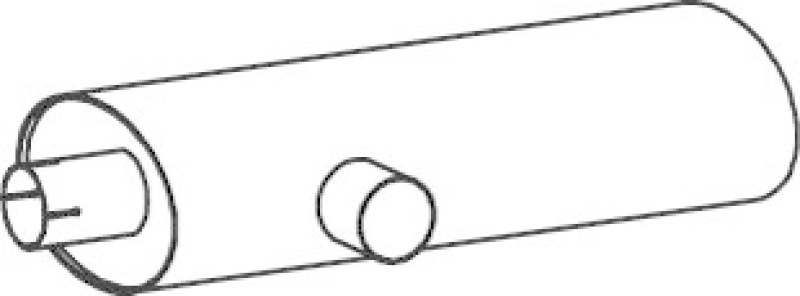 DINEX Mittel-/Endschalldämpfer