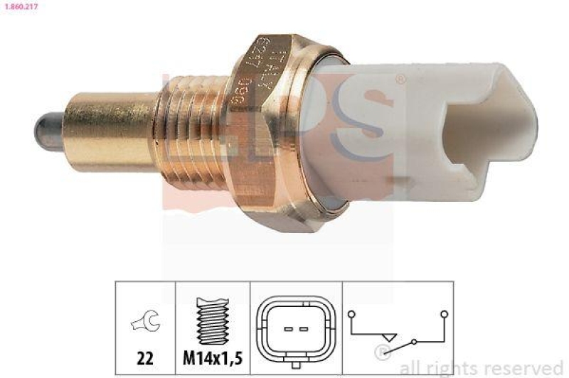 EPS Schalter, Rückfahrleuchte Made in Italy - OE Equivalent