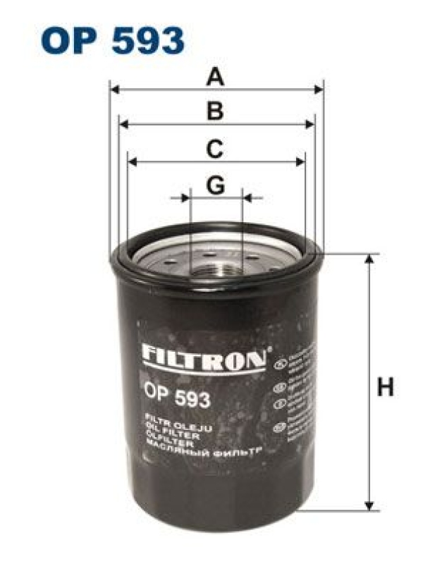 FILTRON Ölfilter