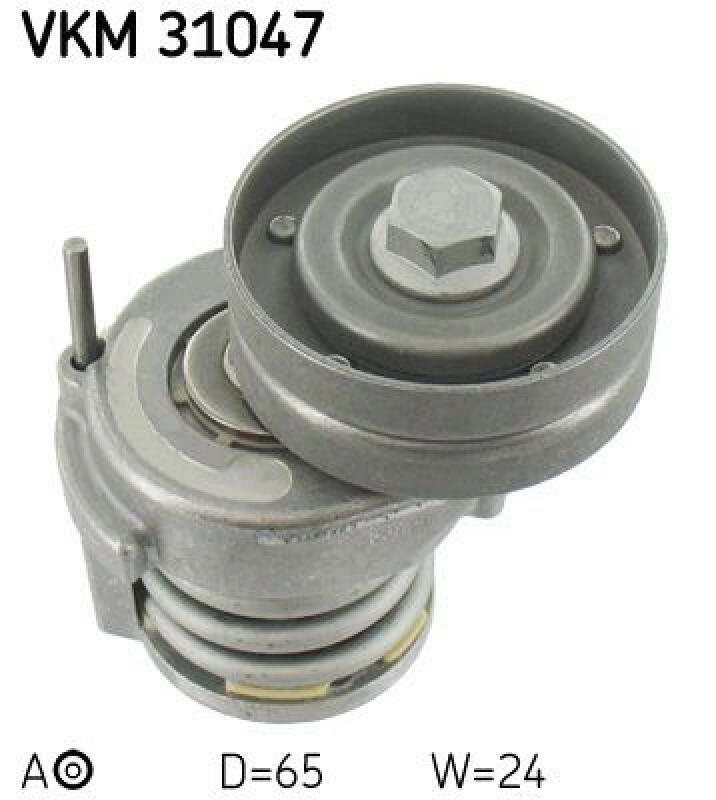 SKF Tensioner Pulley, V-ribbed belt