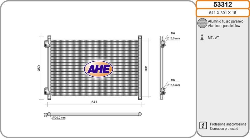 AHE Condenser, air conditioning