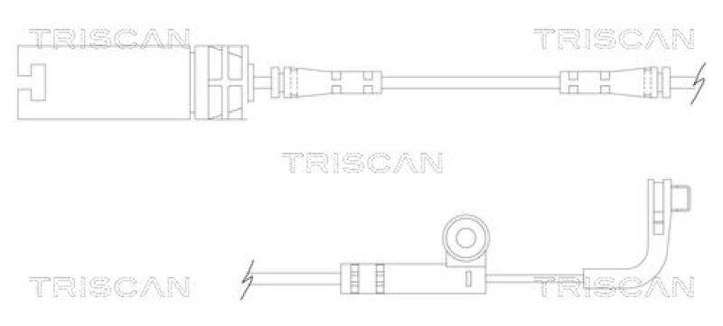 TRISCAN Warnkontakt, Bremsbelagverschleiß