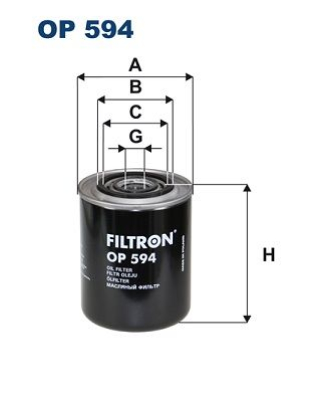 FILTRON Oil Filter