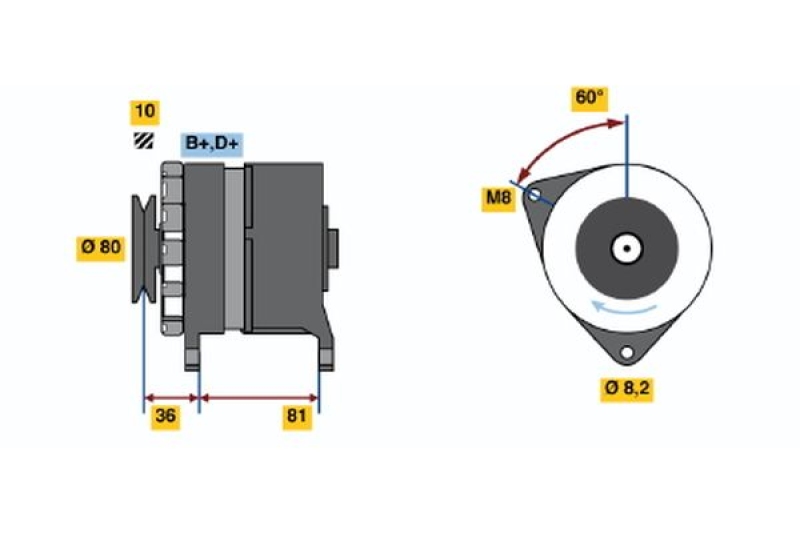 BOSCH Reparatursatz, Düsenhalter