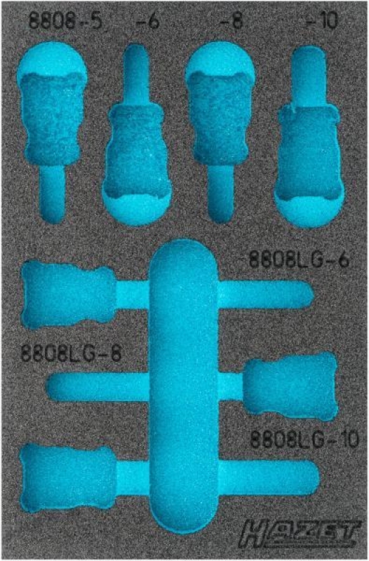 HAZET Foam Insert, assortment box