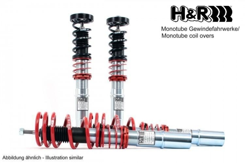 H&amp;R Spezialfedern Fahrwerkssatz, Federn/D&auml;mpfer Monotube Gewindefahrwerk