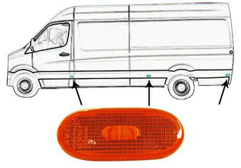 VAN WEZEL Side Marker Light