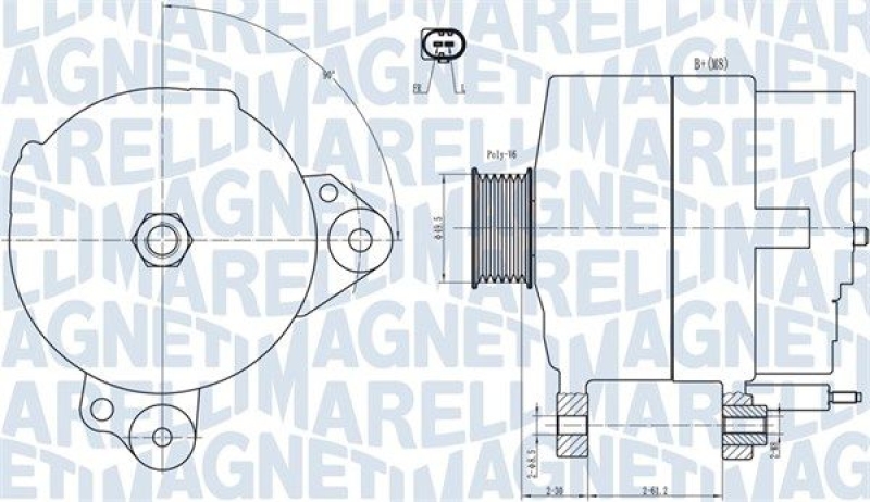 MAGNETI MARELLI Alternator