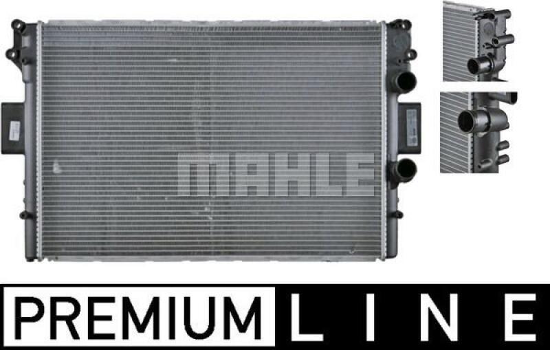 MAHLE Radiator, engine cooling BEHR *** PREMIUM LINE ***