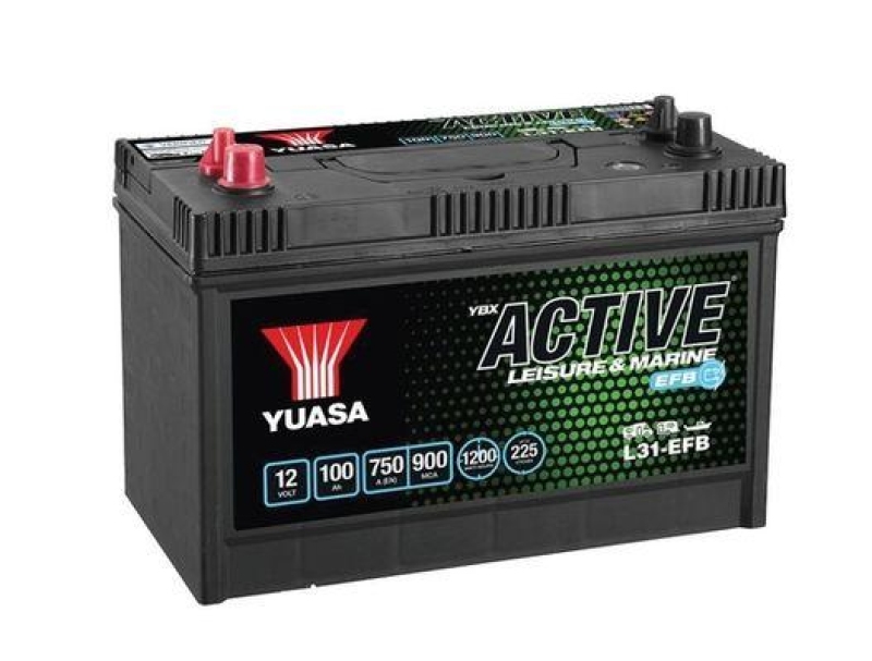 YUASA Starterbatterie Leisure Batteries