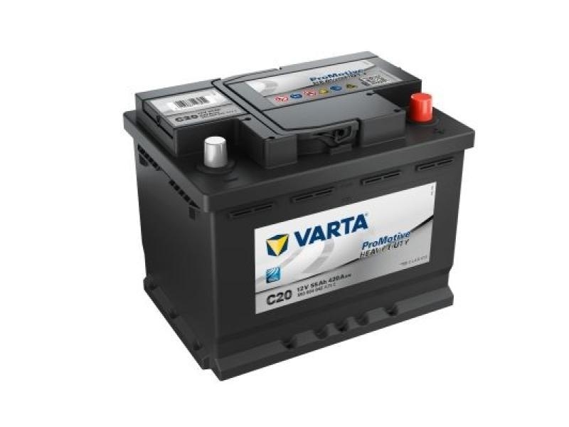 VARTA Starterbatterie ProMotive Black HD Heavy Duty 12V 55Ah 420A B13