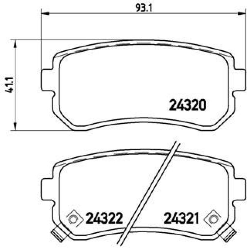 BREMBO BREMSSCHEIBEN + BREMBO BREMSBELÄGE