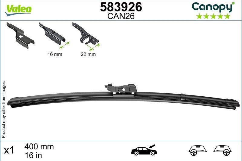 VALEO Wischblatt CANOPY