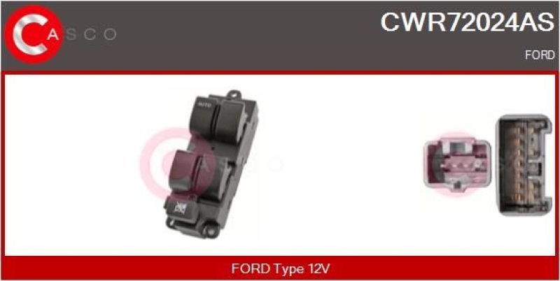 CASCO Switch, window regulator