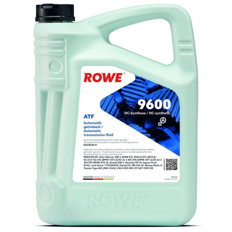 ROWE Getriebeöle Schaltgetriebe 5L Liter HIGHTEC ATF 9600