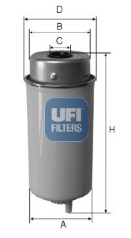 UFI Kraftstofffilter