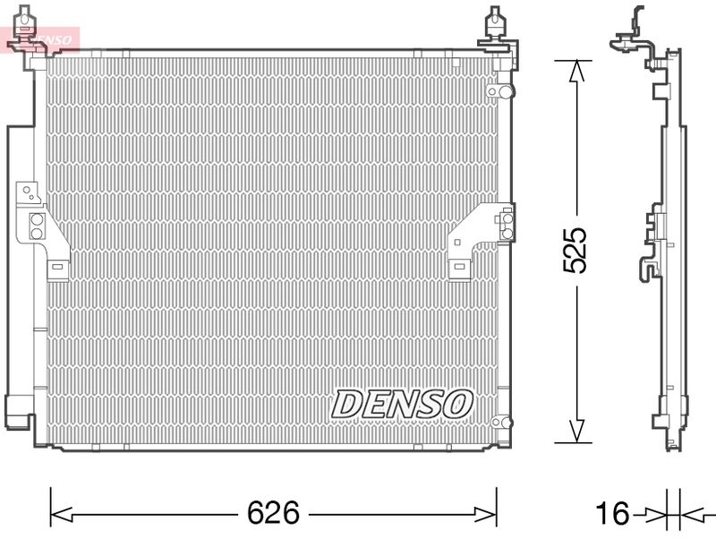 DENSO Condenser, air conditioning