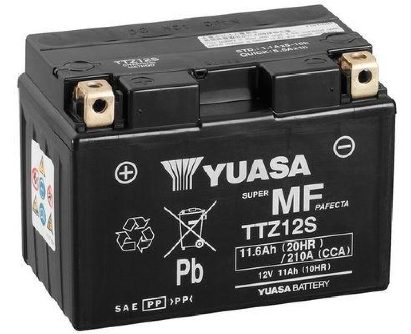 YUASA Starterbatterie Maintenance Free