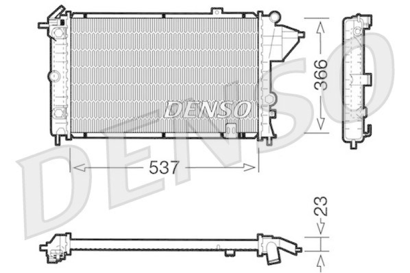 DENSO Kühler, Motorkühlung