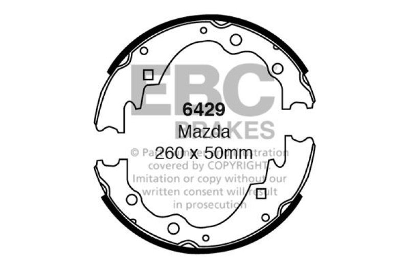 EBC Brakes Bremsbackensatz