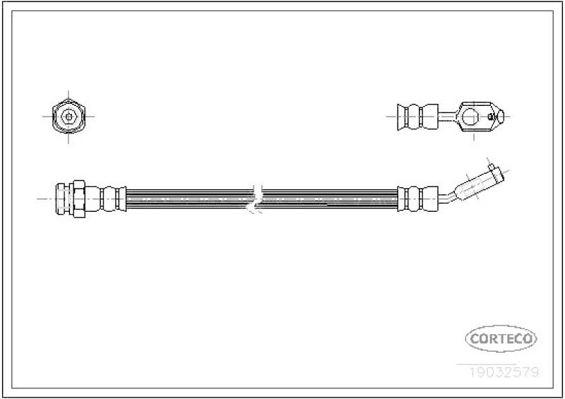 CORTECO Bremsschlauch