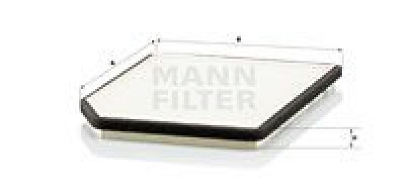 MANN-FILTER Filter, interior air