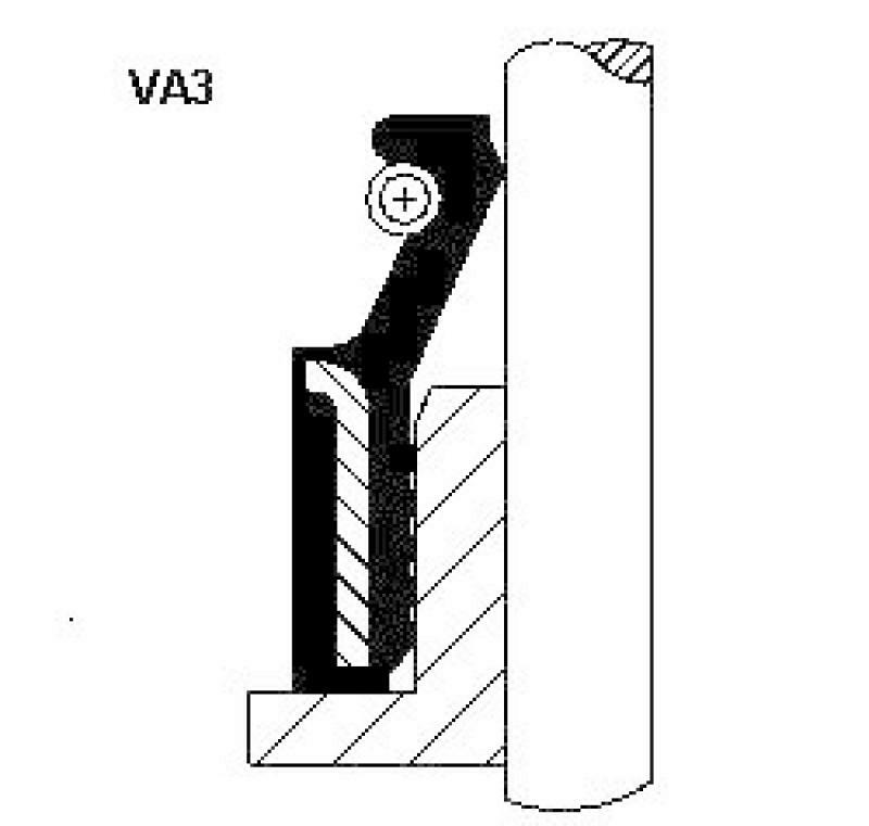 CORTECO Shaft Seal, wheel hub